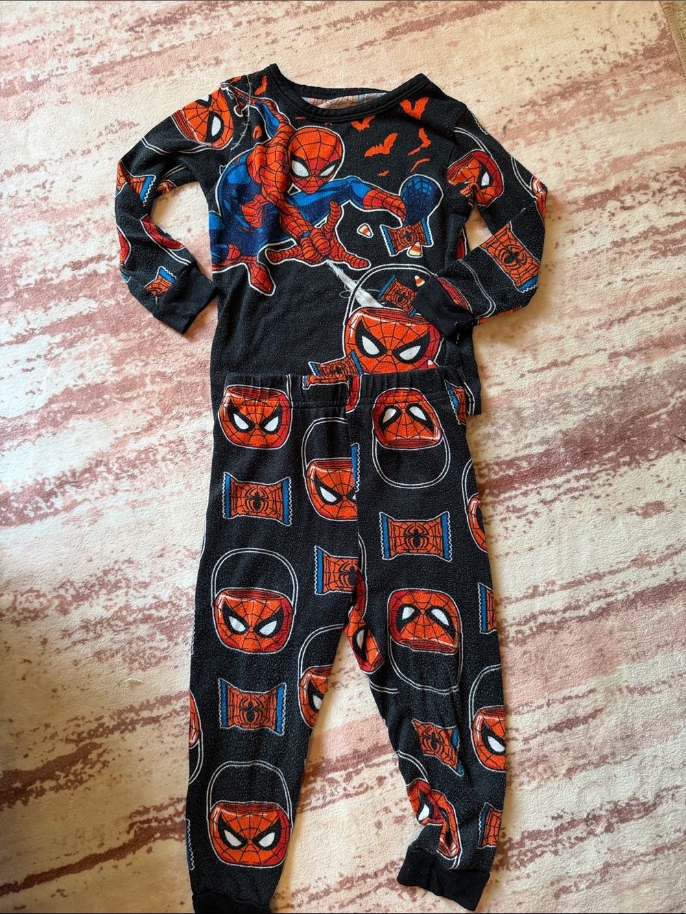 Marvel Kids Black, Blue, Red Graphic Shirt